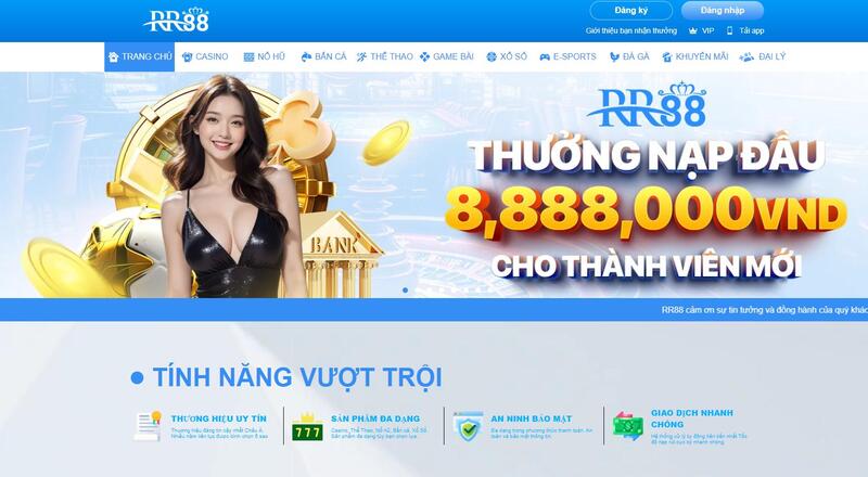 Giới thiệu rr88 - nhà cái hot nhất hiện nay